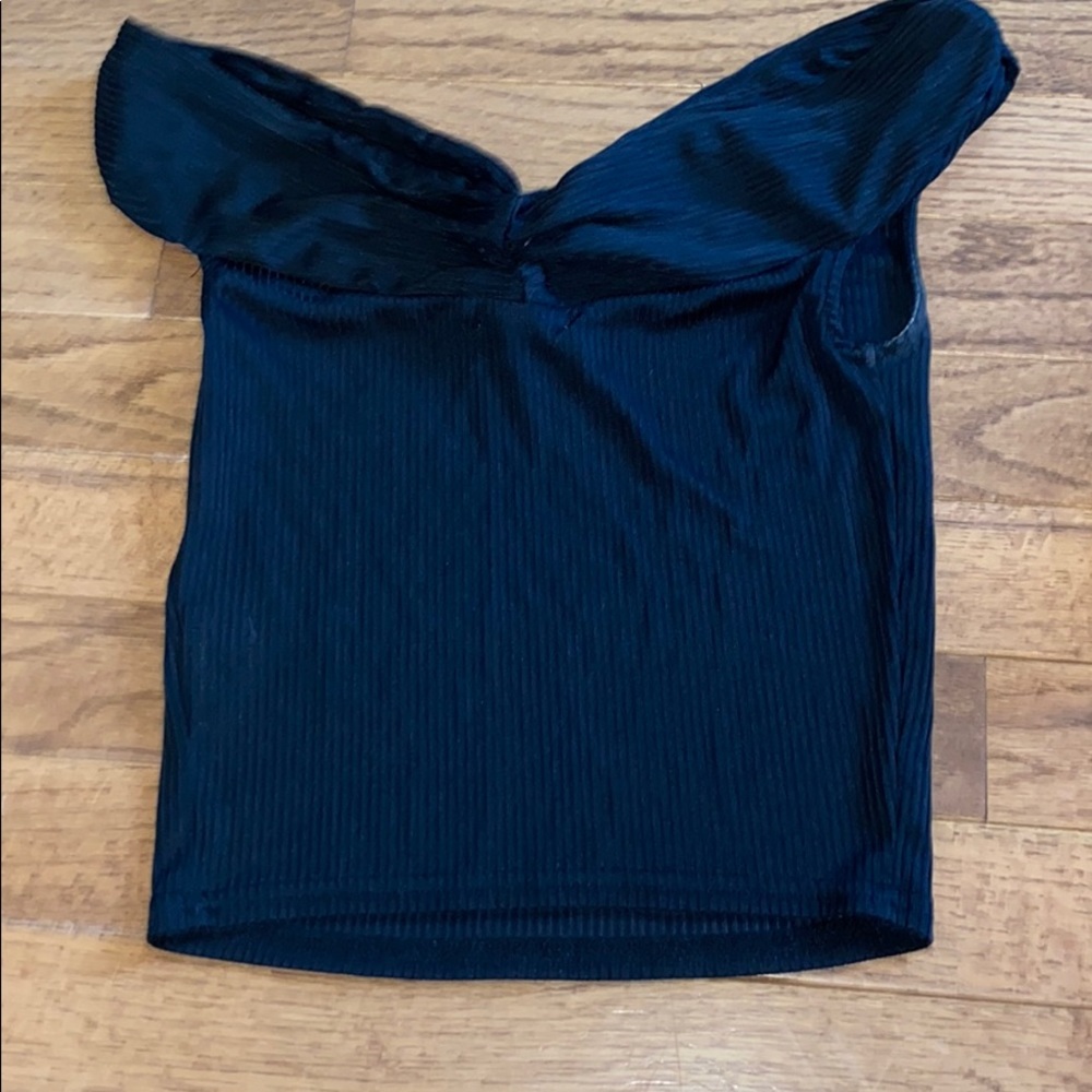 Urban Outfitters Black Crop top
